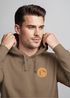 Hoodie Herren Print Logo Badge Landschaft Natur Berge Wandern Outdoor Fashion Neverless®preview