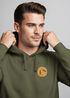 Hoodie Herren Print Logo Badge Landschaft Natur Berge Wandern Outdoor Fashion Neverless®preview