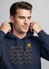Hoodie Herren Print Minimalismus Wellen Sonne Meer Aufdruck Kapuzen-Pullover Männer Fashion Streetstyle Neverless®preview