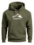 Hoodie Herren Print Mountain Grafik Print Kapuzen-Pullover Männer Fashion Streetstyle Neverless®preview