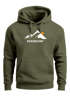 Hoodie Herren Print Mountain Grafik Print Kapuzen-Pullover Männer Fashion Streetstyle Neverless®preview