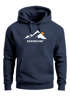 Hoodie Herren Print Mountain Grafik Print Kapuzen-Pullover Männer Fashion Streetstyle Neverless®preview