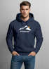 Hoodie Herren Print Mountain Grafik Print Kapuzen-Pullover Männer Fashion Streetstyle Neverless®preview