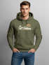 Hoodie Herren Print Outdoor Berge Motiv Kapuzen-Pullover Männer Fashion Streetstyle Neverless®preview