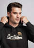 Hoodie Herren Print Outdoor Berge Motiv Kapuzen-Pullover Männer Fashion Streetstyle Neverless®preview