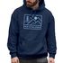 Hoodie Herren Print Outdoor Grafik Line Art Berge Natur Aufdruck Kapuzen-Pullover Männer Fashion Streetstyle Neverless®preview