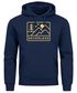 Hoodie Herren Print Outdoor Grafik Line Art Berge Natur Aufdruck Kapuzen-Pullover Männer Fashion Streetstyle Neverless®preview