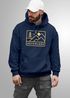 Hoodie Herren Print Outdoor Grafik Line Art Berge Natur Aufdruck Kapuzen-Pullover Männer Fashion Streetstyle Neverless®preview