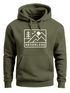 Hoodie Herren Print Outdoor Grafik Line Art Berge Natur Aufdruck Kapuzen-Pullover Männer Fashion Streetstyle Neverless®preview