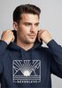 Hoodie Herren Print Outdoor Grafik Line Art Berge Sonne Natur Aufdruck Kapuzen-Pullover Männer Fashion Streetstyle Neverless®preview