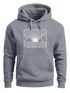 Hoodie Herren Print Outdoor Grafik Line Art Berge Sonne Natur Aufdruck Kapuzen-Pullover Männer Fashion Streetstyle Neverless®preview