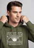 Hoodie Herren Print Outdoor Grafik Line Art Berge Sonne Natur Aufdruck Kapuzen-Pullover Männer Fashion Streetstyle Neverless®preview