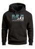 Hoodie Herren Print Outdoor Wandern Nautrliebhaber Life is outside Aufschrift Männer Fashion Streetstyle Neverless®preview
