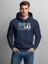 Hoodie Herren Print Outdoor Wandern Nautrliebhaber Life is outside Aufschrift Männer Fashion Streetstyle Neverless®preview