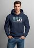 Hoodie Herren Print Outdoor Wandern Nautrliebhaber Life is outside Aufschrift Männer Fashion Streetstyle Neverless®preview