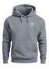 Hoodie Herren Print Palme Logo Aufdruck Motiv Kapuzen-Pullover Männer Fashion Streetstyle Beach Vibes Neverless®preview
