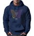 Hoodie Herren Print Schmetterling Geometric Design Butterlfy Spruch Not the End Fashion Streetstyle Neverless®preview