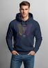 Hoodie Herren Print Schmetterling Geometric Design Butterlfy Spruch Not the End Fashion Streetstyle Neverless®preview