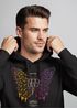 Hoodie Herren Print Schmetterling Geometric Design Butterlfy Spruch Not the End Fashion Streetstyle Neverless®preview