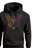 Hoodie Herren Print Schmetterling Geometric Design Butterlfy Spruch Not the End Fashion Streetstyle Neverless®preview
