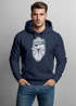 Hoodie Herren Print Seemann Bart Seefahrer Nordisch Maritim Kapuzen-Pullover Männer Fashion Streetstyle Neverless®preview