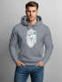 Hoodie Herren Print Seemann Bart Seefahrer Nordisch Maritim Kapuzen-Pullover Männer Fashion Streetstyle Neverless®preview