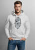 Hoodie Herren Print Seemann Bart Seefahrer Nordisch Maritim Kapuzen-Pullover Männer Fashion Streetstyle Neverless®preview