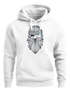 Hoodie Herren Print Seemann Bart Seefahrer Nordisch Maritim Kapuzen-Pullover Männer Fashion Streetstyle Neverless®preview