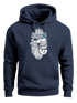 Hoodie Herren Print Seemann Bart Seefahrer Nordisch Maritim Kapuzen-Pullover Männer Fashion Streetstyle Neverless®preview