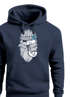 Hoodie Herren Print Seemann Bart Seefahrer Nordisch Maritim Kapuzen-Pullover Männer Fashion Streetstyle Neverless®preview