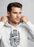 Hoodie Herren Print Seemann Bart Seefahrer Nordisch Maritim Kapuzen-Pullover Männer Fashion Streetstyle Neverless®preview