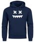 Hoodie Herren Print Smile Smiling Face Techwear Kapuzen-Pullover Männer Fashion Streetstyle Neverless®preview