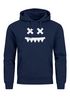 Hoodie Herren Print Smile Smiling Face Techwear Kapuzen-Pullover Männer Fashion Streetstyle Neverless®preview