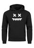 Hoodie Herren Print Smile Smiling Face Techwear Kapuzen-Pullover Männer Fashion Streetstyle Neverless®preview
