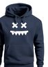 Hoodie Herren Print Smile Smiling Face Techwear Kapuzen-Pullover Männer Fashion Streetstyle Neverless®preview