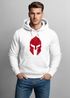 Hoodie Herren Print Sparta-Helm Aufdruck Gladiator Krieger Warrior Spartaner Fashion Streetstyle Neverless®preview