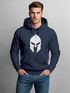 Hoodie Herren Print Sparta-Helm Aufdruck Gladiator Krieger Warrior Spartaner Fashion Streetstyle Neverless®preview