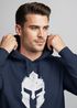 Hoodie Herren Print Sparta-Helm Aufdruck Gladiator Krieger Warrior Spartaner Fashion Streetstyle Neverless®preview