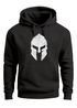 Hoodie Herren Print Sparta-Helm Aufdruck Gladiator Krieger Warrior Spartaner Fashion Streetstyle Neverless®preview