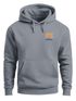 Hoodie Herren Print Sunrise Icon | Kapuzenpullover mit Sonnenaufgang und Wellenmotiv Beach Streetwear Neverless®preview