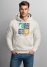 Hoodie Herren Print Surfing Rückenaufdruck Icons Maritim Kapuzen-Pullover Männer Fashion Streetstyle Neverless®preview