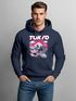 Hoodie Herren Print Tokyo Japan Fuji Frontprint Grafik Japanische Schriftzeichen Fashion Streetstyle Neverless®preview