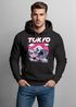 Hoodie Herren Print Tokyo Japan Fuji Frontprint Grafik Japanische Schriftzeichen Fashion Streetstyle Neverless®preview
