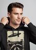 Hoodie Herren Print UFO Waschbär Racoon Aliens Fotodruck Kapuzenpulli  Frontprint Fashion Streetstyle Neverless®preview