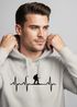 Hoodie Herren Print Wanderer Herzschlag Outdoor Natur Motiv Kapuzen-Pullover Männer Fashion Streetstyle Neverless®preview