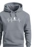 Hoodie Herren Print Wanderer Herzschlag Outdoor Natur Motiv Kapuzen-Pullover Männer Fashion Streetstyle Neverless®preview
