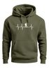 Hoodie Herren Print Wanderer Herzschlag Outdoor Natur Motiv Kapuzen-Pullover Männer Fashion Streetstyle Neverless®preview