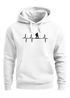 Hoodie Herren Print Wanderer Herzschlag Outdoor Natur Motiv Kapuzen-Pullover Männer Fashion Streetstyle Neverless®preview