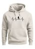 Hoodie Herren Print Wanderer Herzschlag Outdoor Natur Motiv Kapuzen-Pullover Männer Fashion Streetstyle Neverless®preview
