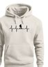 Hoodie Herren Print Wanderer Herzschlag Outdoor Natur Motiv Kapuzen-Pullover Männer Fashion Streetstyle Neverless®preview